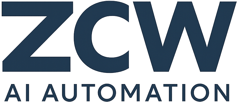 ZCW AI Automation - Automação com IA, plataformas e aplicativos conectados